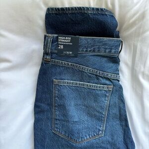 JCrew high rise jeans
